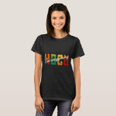 Ik kies voor elke HBCU Black History Month STU T-shirt (Voorkant volledig)