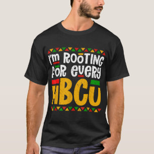Ik kies voor elke HBCU historische zwarte T-shirt