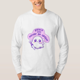 Ik kies voor geweld Ghost Funny Skull T-shirt