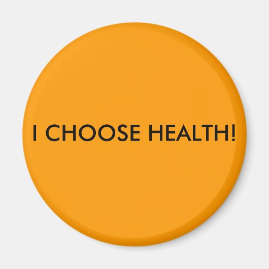IK KIES VOOR GEZONDHEID! MAGNEET (Voorkant)