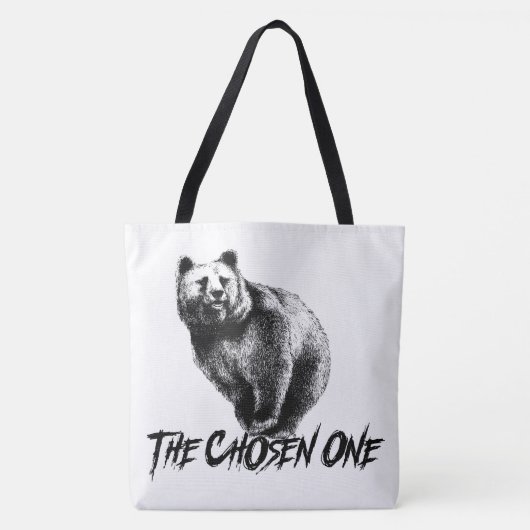 Ik kies voor het Beer... Tote Bag (Voorkant)