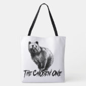Ik kies voor het Beer... Tote Bag (Achterkant)