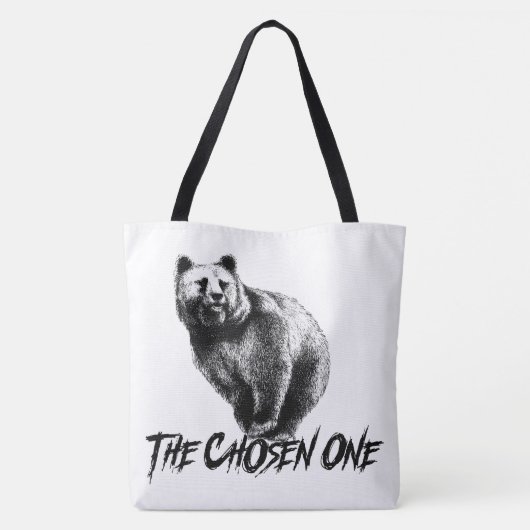 Ik kies voor het Beer... Tote Bag (Achterkant)