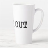 Ik kies voor T-shirt Latte Mok (Rechts)