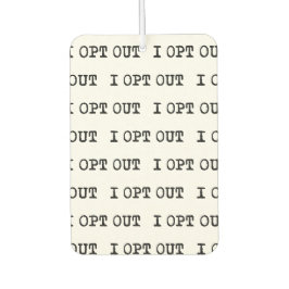 Ik kies voor T-shirt Luchtverfrisser