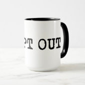 Ik kies voor T-shirt Mok (Voorkant rechts)