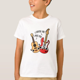 Ik kies voor Uke ik kies jullie grappige Guitar Uk T-shirt