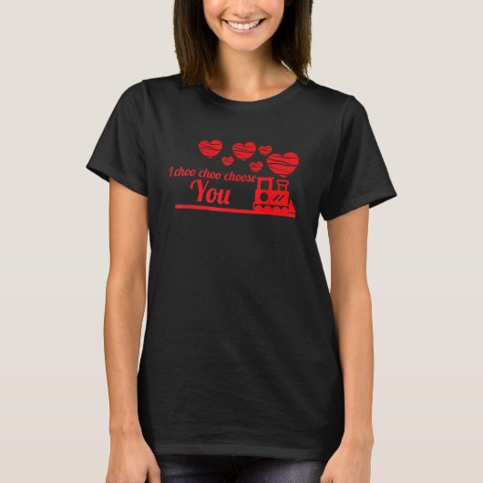 Ik kies voor Valentijn S Day T-shirt (Voorkant)