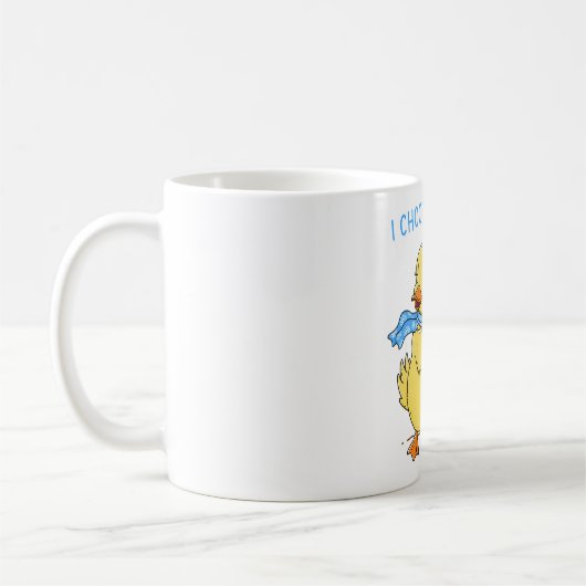Ik kies voor viool koffiemok (Links)