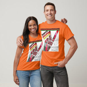 Ik kies voor vrede mijn land Kenia T-shirt
