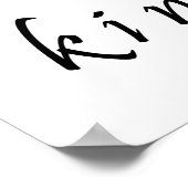 Ik kies vriendelijkheid poster (Hoek)