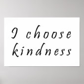 Ik kies vriendelijkheid poster (Voorkant)