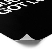 IK KIESTE NIET OM TE GAY DAT IK GEWOON LUCKY HAD POSTER (Hoek)