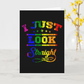 Ik kijk alleen maar uit naar LGBT Pride Month LGBT Kaart (Gele Bloem)