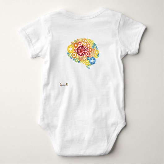 Ik kijk altijd. romper (Achterkant)