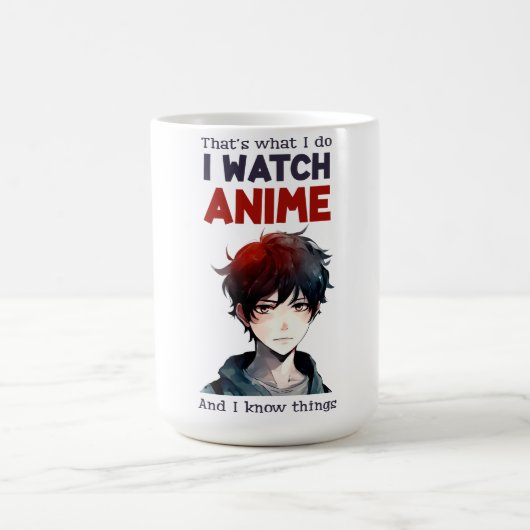 ik kijk Anime Koffiemok (Center)