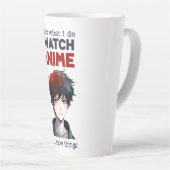 ik kijk Anime Latte Mok (Rechterhoek)