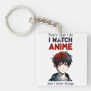 ik kijk Anime Sleutelhanger