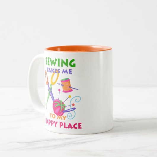 IK KIJK EROVER TWEEKLEURIGE KOFFIEMOK (Voorkant links)