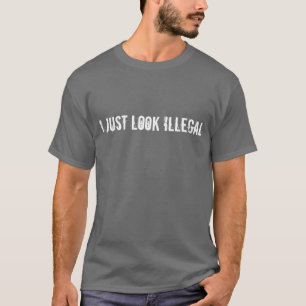 Ik kijk gewoon illegaal: Humor shirt