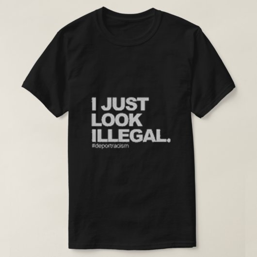 Ik kijk gewoon illegaal t-shirt (Design voorkant)