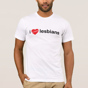 Ik kijk graag lesbiennes t-shirt