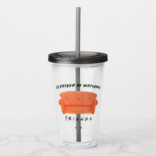 Ik kijk liever FRIENDS™ Acryl Drinkbeker (Voorkant)