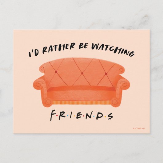 Ik kijk liever FRIENDS™ Briefkaart (Voorkant)