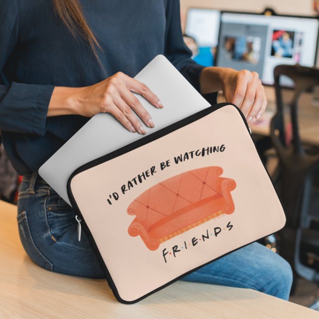 Ik kijk liever FRIENDS™ Laptop Sleeve (Creator heeft geüpload)