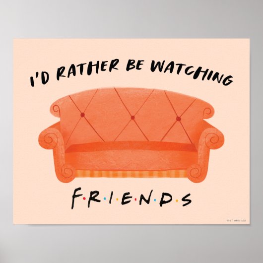 Ik kijk liever FRIENDS™ Poster (Voorkant)