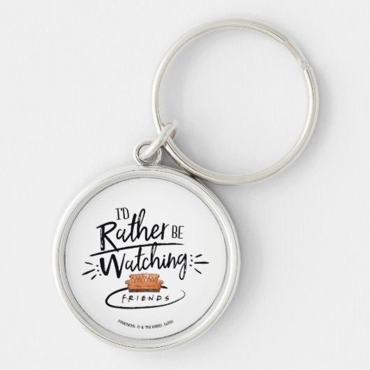 Ik kijk liever FRIENDS™ Sleutelhanger (Voorkant)