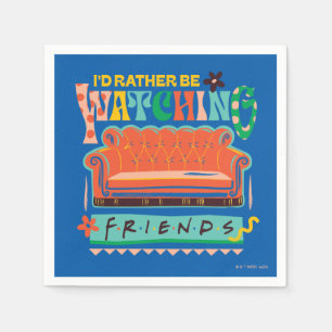 Ik kijk liever naar FRIENDS™ Levendig Grafisch ont Servet