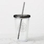 Ik kijk liever naar FRIENDS™ Script 2 Acryl Drinkbeker (Achterkant)