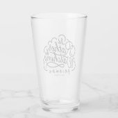 Ik kijk liever naar FRIENDS™ Script 2 Glas (Achterkant)