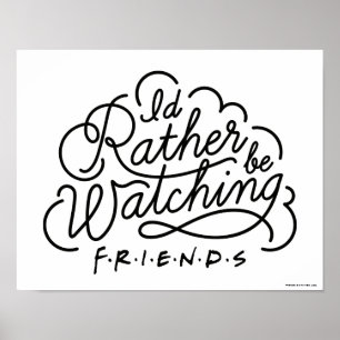 Ik kijk liever naar FRIENDS™ Script 2 Poster
