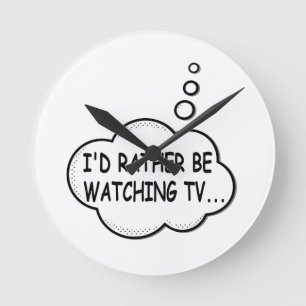 Ik kijk liever tv ronde klok