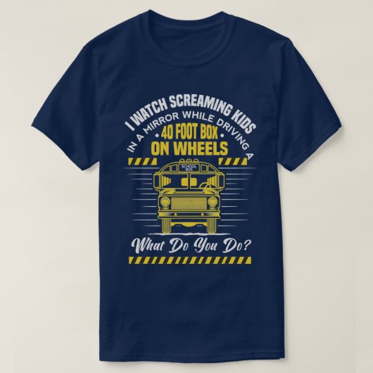 Ik kijk naar het draaien van Kinderen in een spieg T-shirt (Design voorkant)