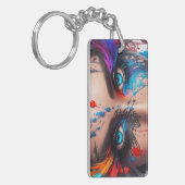 Ik kijk naar je! Acryl Sleutelhanger (Voorkant Links)