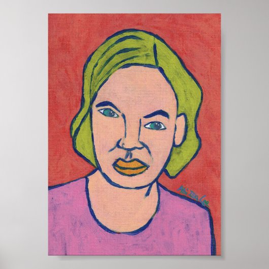 Ik kijk naar je - Art Print (Voorkant)