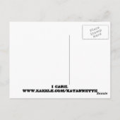 Ik kijk naar je. briefkaart (Achterkant)