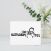 Ik kijk naar je briefkaart (Staand voorkant)