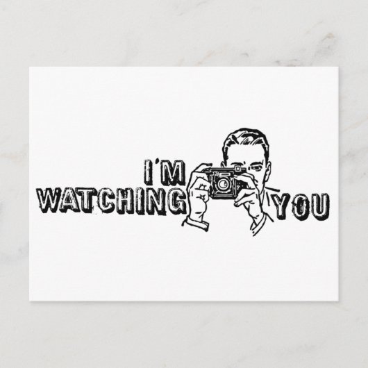 Ik kijk naar je briefkaart (Voorkant)