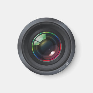 Ik kijk naar je! Camera Lens Magneten