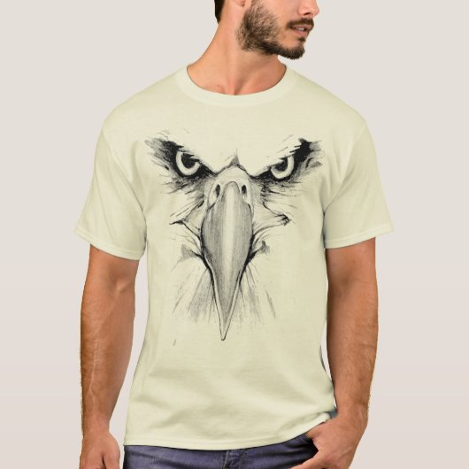 Ik kijk naar je Eagle Headface T-Shirt (Voorkant)