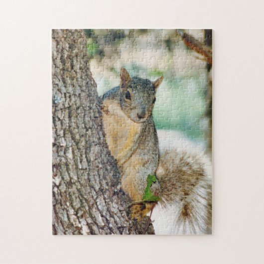 Ik kijk naar je eekhoorn legpuzzel (Verticaal)