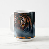 Ik kijk naar je! koffiemok (Voorkant links)