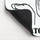 Ik kijk naar je - meme muismat (Hoek)