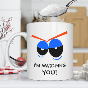Ik kijk naar je met bady Eyes Koffiemok