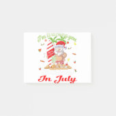 Ik kijk naar kerstmis in juli Tanktop Post-it® Notes (Voorkant)