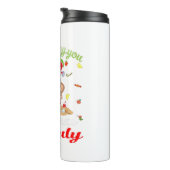 Ik kijk naar kerstmis in juli Tanktop Thermosbeker (Geroteerd rechts)